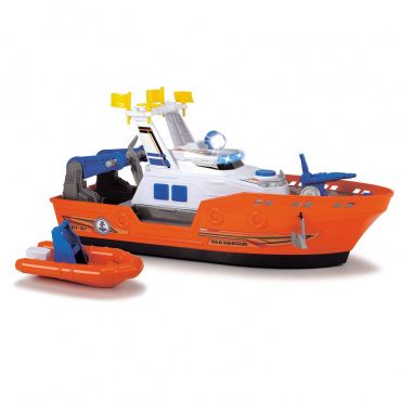 3308375 Игрушка Спасательное судно на бат. (свет, звук), водяной насос, 40 см