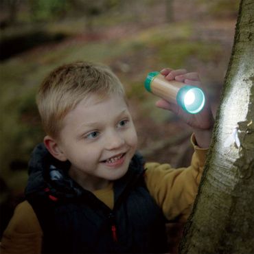 E5579_HP Детский механический фонарик "Время путешествовать" с чехлом серия Набор Туриста