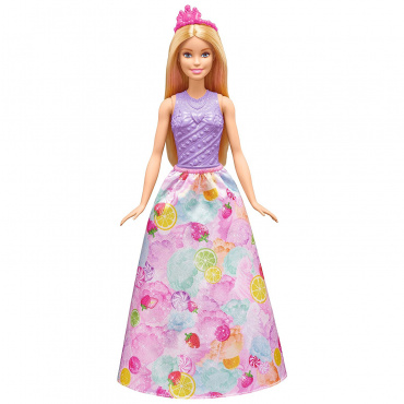 DYX31 Игрушка Barbie Конфетная карета и кукла