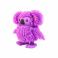 40394 Игрушка Коала фиолетовая интерактивная, ходит Jiggly Pets