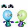 88040Y Игрушка из пластмассы Боевые роботы Робокомбат Шарики (Фиолетовый,Зеленый)
