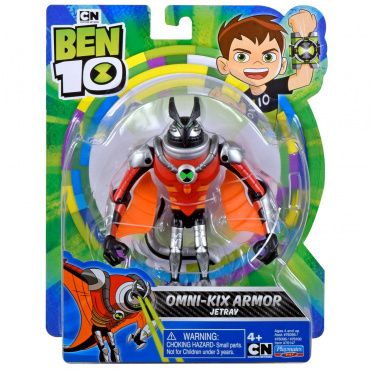 76147 Игрушка из пластмассы Ben 10 Фигурка 12.5 см, Бронированный Лучистый