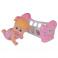 803002 Игрушка Bouncin' Babies Кукла Бони 16 см с кроваткой, дисплей