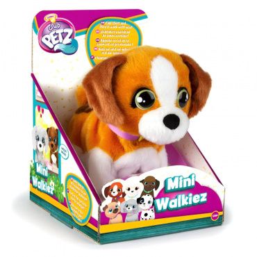 99852 Игрушка Club Petz Щенок Mini Walkiez Beagle интерактивный, ходячий, со звуковыми эффектами