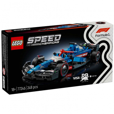 77246 Конструктор Скоростные чемпионы "Formula 1 Visa Cash App RB VCARB 01"