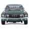 31166 Машинка die-cast 1967 Ford Mustang Fastback, 1:18,  тёмно-зеленая, открывающиеся двери