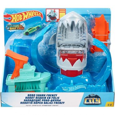 GJL12 Игровой набор Hot Wheels Сити Ледяная акула