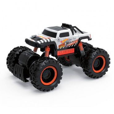 Т14092 Игрушка Hot Wheels монстр-трак фрикционный, 1:16, с аммортизаторами, свет. эфф., бел.