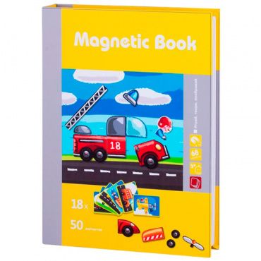 TAV035 Развивающая игра Magnetic Book Юный инженер