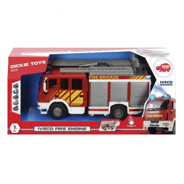 3717002 Игрушка Пожарная машина на бат. (свет, звук), водяной насос, 30 см