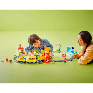 10428 Конструктор Дупло "Большой интерактивный городской поезд" 10428 Конструктор Дупло "Большой интерактивный городской поезд"