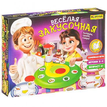 Ф79325 Настольная семейная игра "Весёлая закусочная" Игра Фортуны