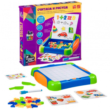 ВВ4619 Обучающающая игра "СЧИТАЕМ И РИСУЕМ"