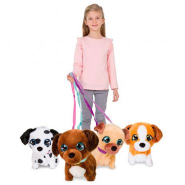 99821 Игрушка Club Petz Щенок Mini Walkiez Shepherd интерактивный, ходячий, со звуковыми эффектами