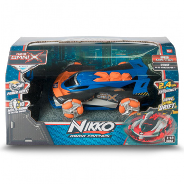 10202 Игрушка Машина на р/у Nano Omni X Future Blue Nikko