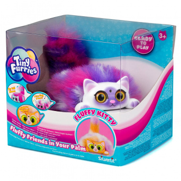 83689-2 Интерактивная игрушка Fluffy Kitties котёнок Katy