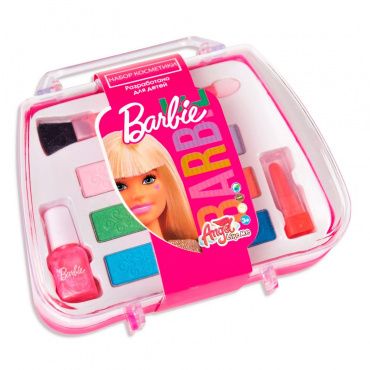 Barbie 07/01 Детская декоративная косметика Angel Like Me "BARBIE". Набор "Косметичка".