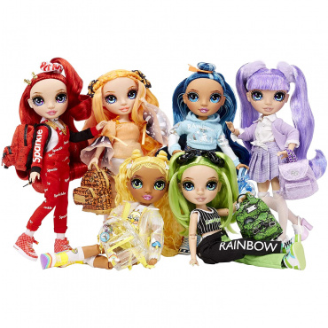 579946/579953 EUC Кукла Rainbow High Руби Андерсон серия Подростки