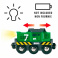 33214 BRIO Игрушка Локомотив, свет, 9х3,6х5см, на бат.1хАА (не вх.в наб.)