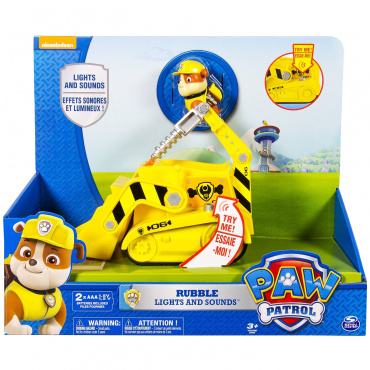 16637 Игрушка Paw Patrol Большой автомобиль спасателей со звуком и светом