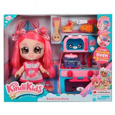 39275 Игровой набор Кукла Донатина с кухней ТМ Kindi Kids