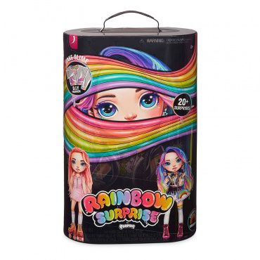 559887/561095 Кукла Poopsie Rainbow Surprise 20 сюрпризов (черная коробка)