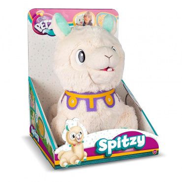 91825 Игрушка Club Petz Лама Spitzy интерактивная, со звуковыми эффектами