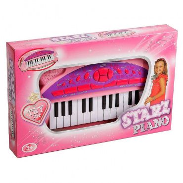 Б48724 Инструмент  музыкальный на батар. Синтезатор Starz Piano, 25 клавиш.,Potex