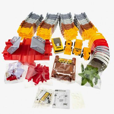 Т20868 Игрушка. Гибкий трек "Стройплощадка" 262 дет. 