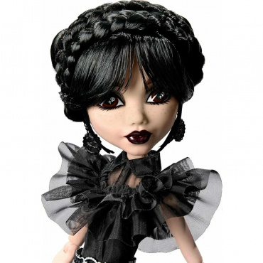 HXJ03 Игрушка. Кукла Monster High Wednesday Addams Raven
