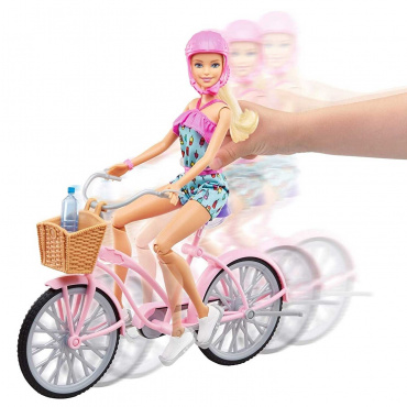 FTV96 Кукла Барби на велосипеде