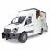 02533 Игрушка из пластмассы Bruder Mercedes Sprinter для перевозки лошадей