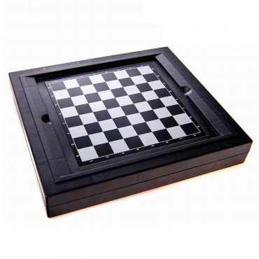 8188-5 Игра настольная магнитная 6 в 1 (шахматы, шашки, нарды, лудо, змейка, китайские шашки)