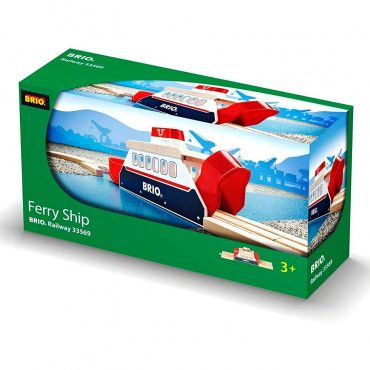 33569 BRIO Игрушка. Паром, свет, звук, бат, 3 эл.