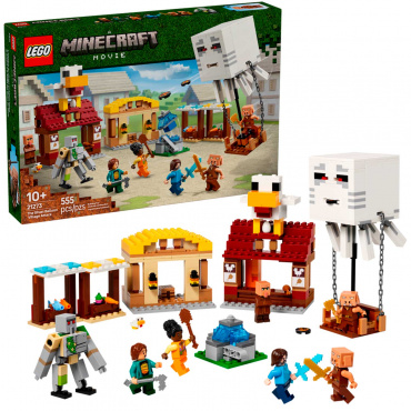 21273 Конструктор Майнкрафт "Нападение на деревню воздушных шаров Гаста"