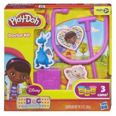A6077 Игровой набор пластилина Play-Doh "Доктор Плюшева"