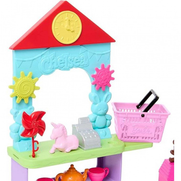 HNY59 Игровой набор Barbie Челси "Магазин игрушек"