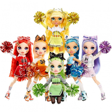 572084 Кукла Rainbow High Вайолет Уиллоу серия Черлидеры