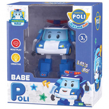 ZR-916 Игрушка. Трансформер Robocar Poli "Малыш Поли"
