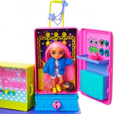 HDY91 Игровой набор Barbie Мини-кукла с питомцами серия "Экстра"