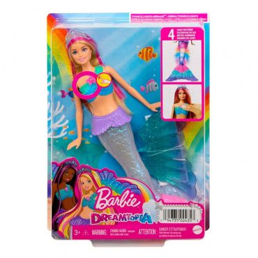 HDJ36 Кукла Barbie Сверкающая русалочка