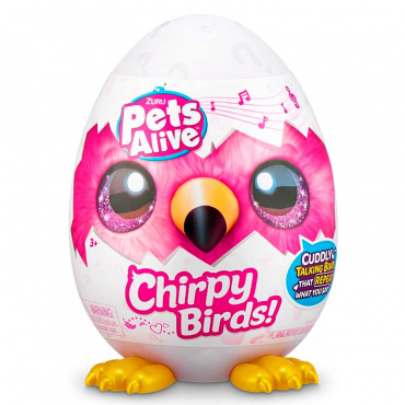 44170 Интерактивная игрушка Поющие Птички с акс. PETS ALIVE 44170 Интерактивная игрушка Поющие Птички с акс. PETS ALIVE