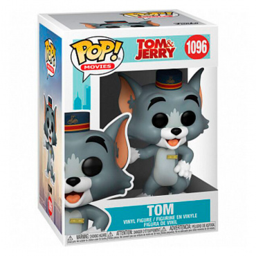 55748 (56958) Фигурка Funko POP! Мультфильм Том и Джерри. Том в шляпе (Movies Tom & Jerry Tom)