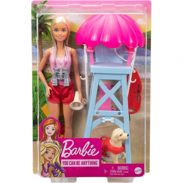GTX69 Кукла Барби "Кем быть?" Спасатель на пляже