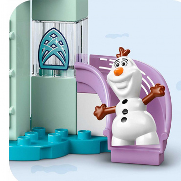 10455 Конструктор Дупло "Вечеринка в ледяном дворце Эльзы и Анны"