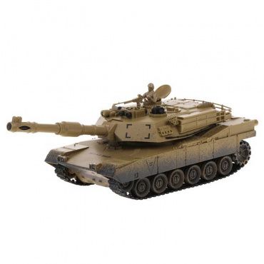 870623 Игрушка Танковый бой р/у 1:24 Т-90 (Россия) - Abrams M1A2 (США), аккум. Crossbot
