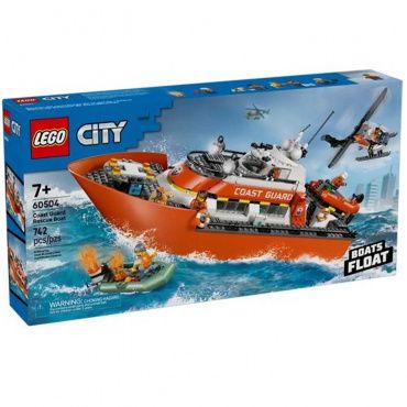 60504 Конструктор Сити "Спасательный катер и вертолет береговой охраны" 60504 Конструктор Сити "Спасательный катер и вертолет береговой охраны"