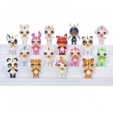 558101/558095 Игрушка Poopsie Sparkly Critters Блестящий питомец-единорог с сюрпризами серия 1