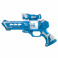 ВВ4096 Пистолет Bondibon «Атака», голубой, свет, звук, проекция, вибр. и вращ. эл., Box 29х19,4х5,6