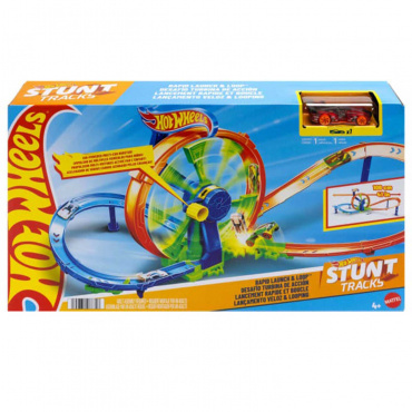 JBX65 Автотрек Hot Wheels "Гонки на виражах"